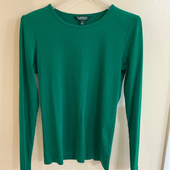 Ralph Lauren Green Top, Size Medium - Picture 2 of 5